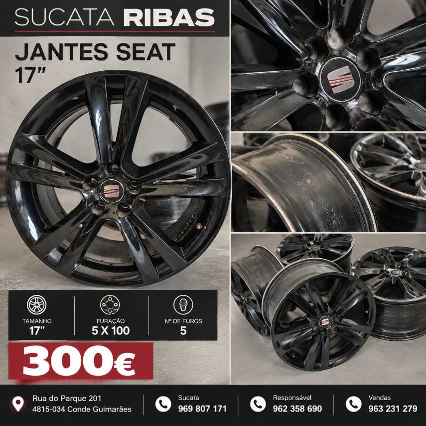 Jantes Seat 17 5x100