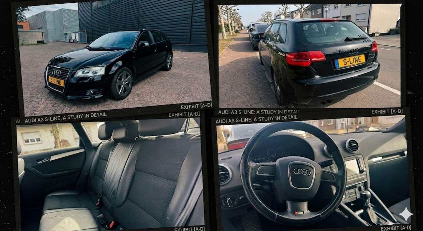 Audi A3 S-Line Manual em estado impecável